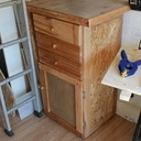 Meuble atelier recuperation