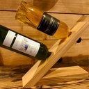Porte bouteille chêne massif