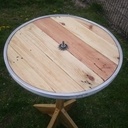 Table plateau tournant