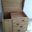 Malle pour couturière