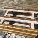 Petite table en bois de palette