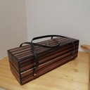 Boîte à boules de pétanque