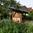 Poulailler à colombages bioclimatique