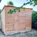 Abri Vélo Ossature Bois.