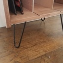 Meuble console vinyle