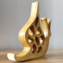 Escargot Déco en Bois, fait main en chantournage