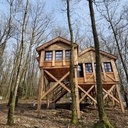 Une cabane sur pilotis en seconde résidence