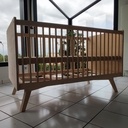 Lit bébé convertible en tilleul