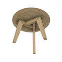 Tables basses gigognes à 3 pieds avec plateau verre