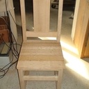 Chaise en chêne massif