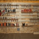 Rayon d'outillage avec éclairage indirect par bandes LEDS