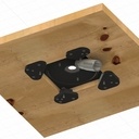 Plaque de montage sous table pour défonceuse Triton TRA-001