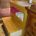 Meuble pour vasque