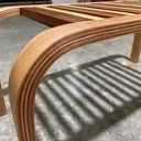 Banc laméllé-collé