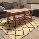 Table de salon en chêne