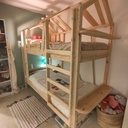 Lit cabane pour les p'tits loups !