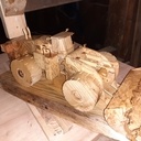 Wooden Chargeur letourneau L2350