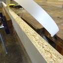 Un meuble à chaussure en mélaminé !