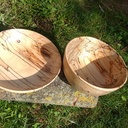 Érable échaudé, bols