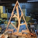 Sapin de Noël en chêne