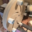 Plateau de reprise pour tour à bois