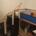 Barrière lit mezzanine enfant