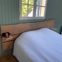 Tête de lit en Douglas