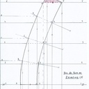Tracé et développement arêtier courbe