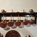 Un mini porte-casseroles bricolé vite fait.