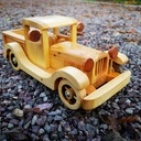 Ford pickup en bois