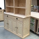 Petite bibliothèque en Carolina pine