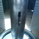 je me sert de l arbre de toupie directement comme roulement