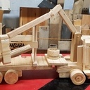 Grumier en bois de palettes et récup