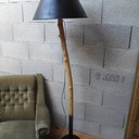 Lampe sur branche de buis