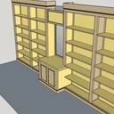 Bibliothèque archive , salle de réunion , étude notariale