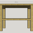 Petit banc avec rangement