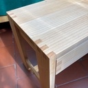 Table de chevet, cèdre du liban