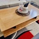Table basse chêne