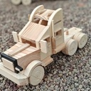 Camion américain kenworth en bois