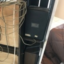 Meuble pour platine vinyle en palette