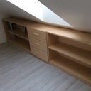 Trio de meuble de rangement