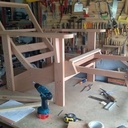 Fauteuil de Jardin réglable avec repose pied