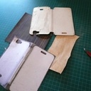 Protection cuir et bois pour mon smartphone