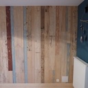 Lambris dépareillé