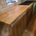 Plan de travail et tablettes cuisine