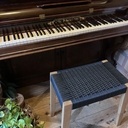 Banquette de Piano en Corde Danoise