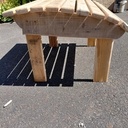 Chaise de jardin avec repose pieds