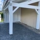 Carport / appenti en bois