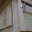 Boîte aux lettres en mélèze