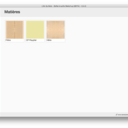 Liste des matières du modèle
